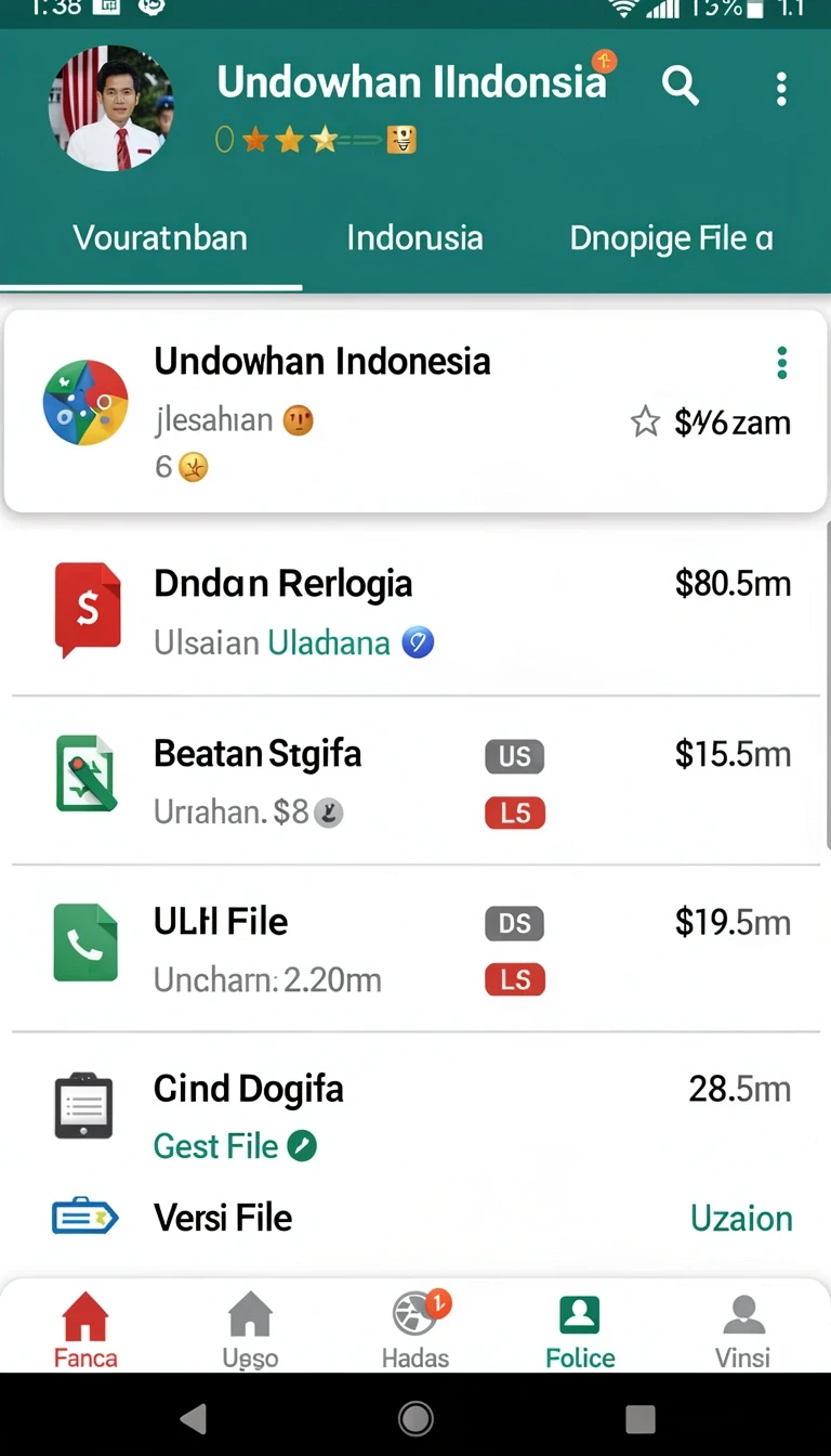 Tampilan utama aplikasi Review Aplikasi fyptoto yang intuitif dan efisien.