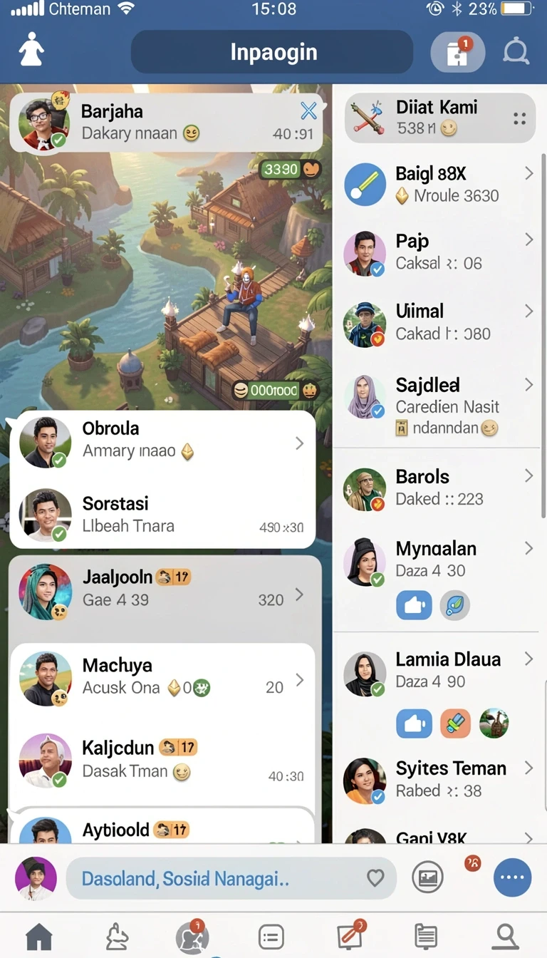 Tampilan utama aplikasi Review Aplikasi kingdom188 yang intuitif dan efisien.