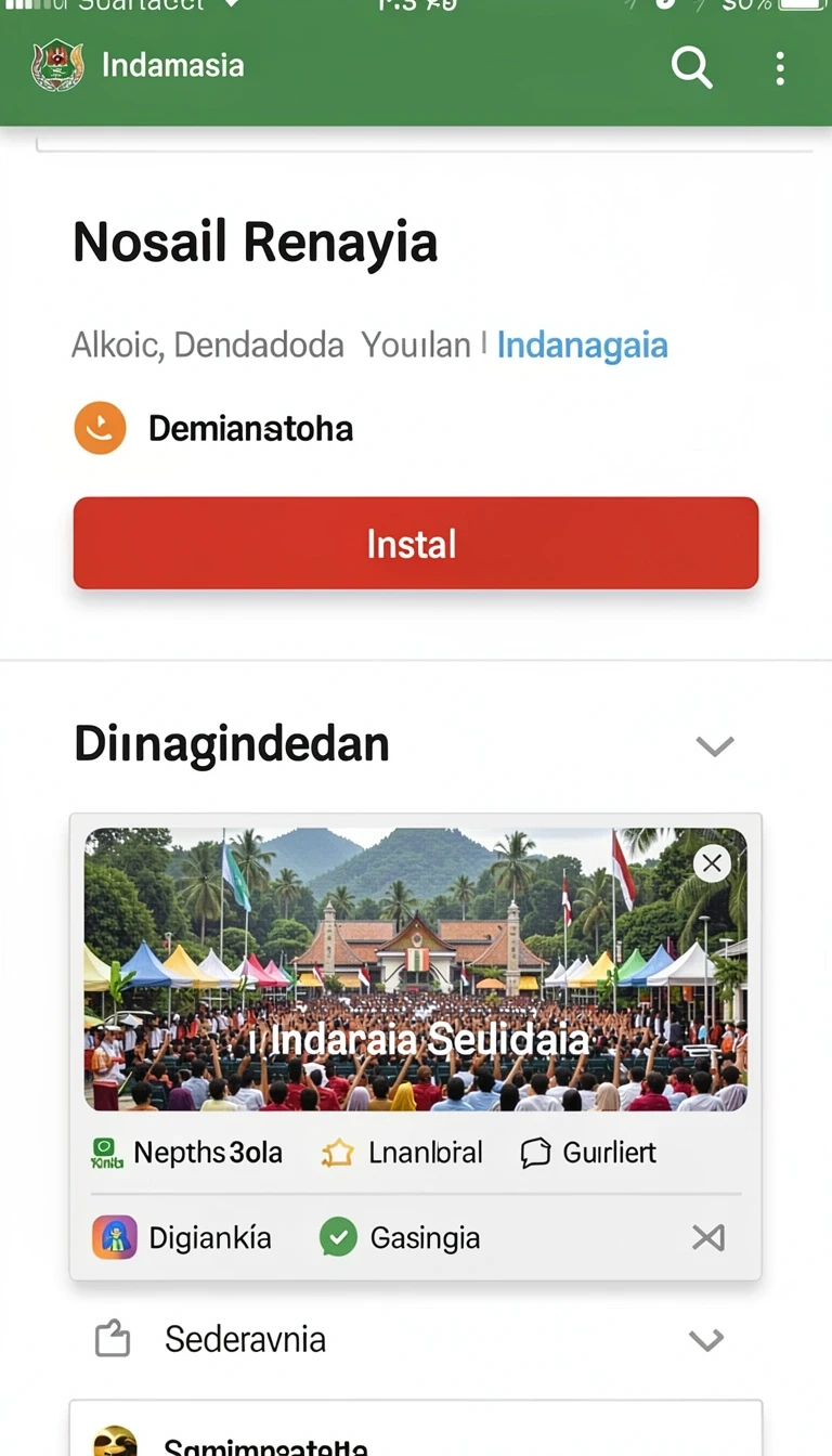 Tampilan utama aplikasi Review Aplikasi god77 yang intuitif dan efisien.