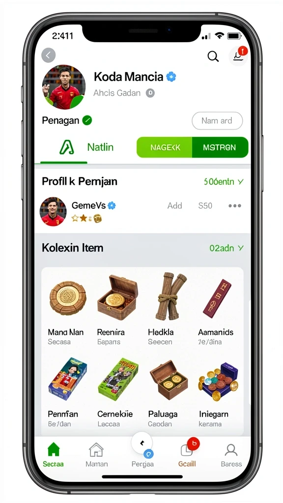 Tampilan utama aplikasi Review Aplikasi ida777 yang intuitif dan efisien.